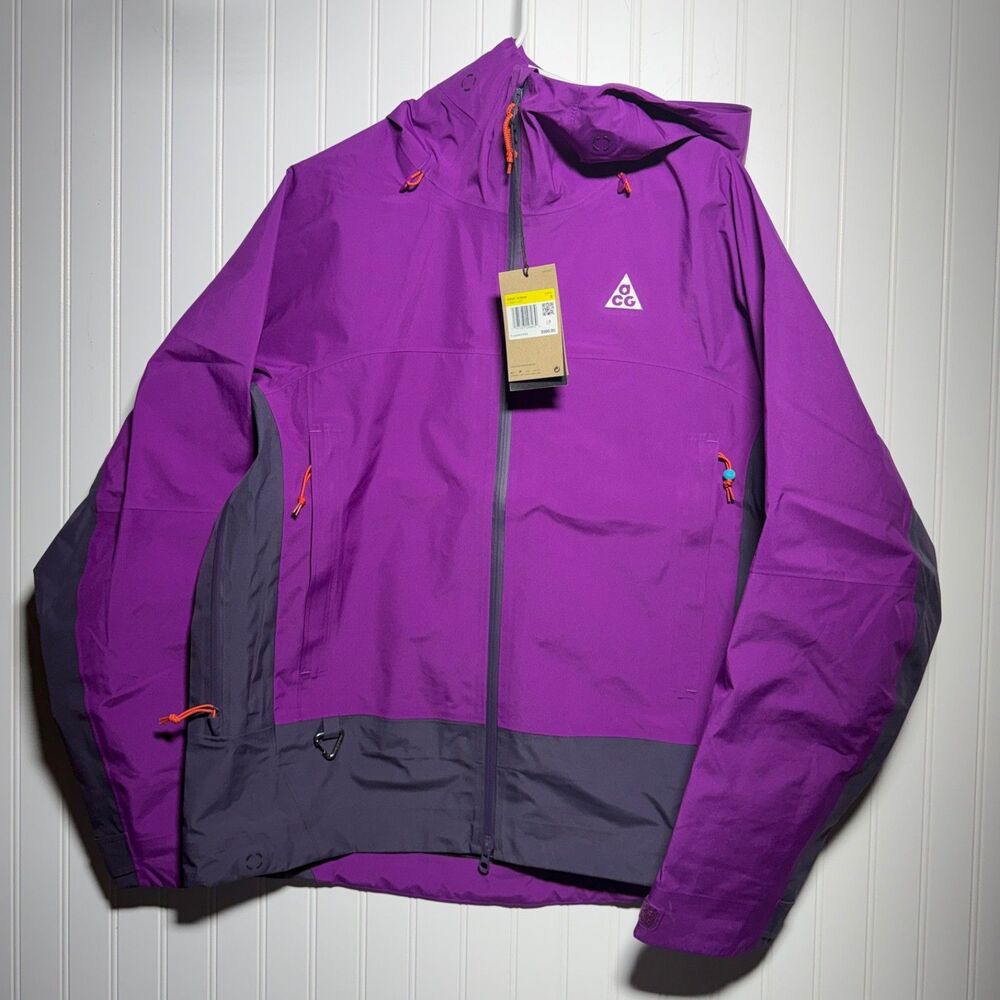 Nike ACG Gore-Tex Misery Ridge Jacket Purple Berry FV8641-505 Adult Unisex Small